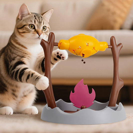 Interactive Cat Snack Feeder